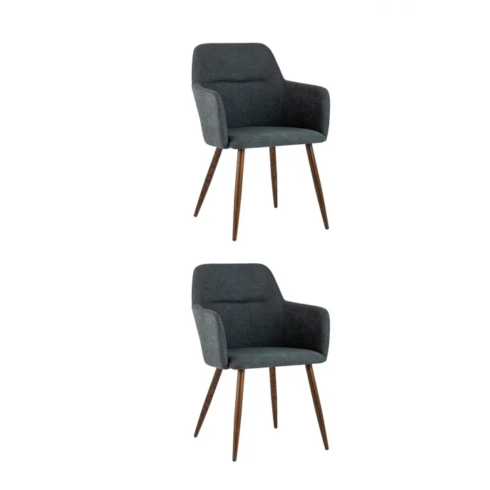 Стул Кинг серый 2 шт Stool Group УТ000037430 от ImperiumLoft