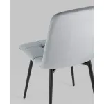 Стул Одди велюр серый 4 шт. Stool Group УТ000036538