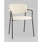 Стул Кэрол букле белый Stool Group УТ000038526 от ImperiumLoft