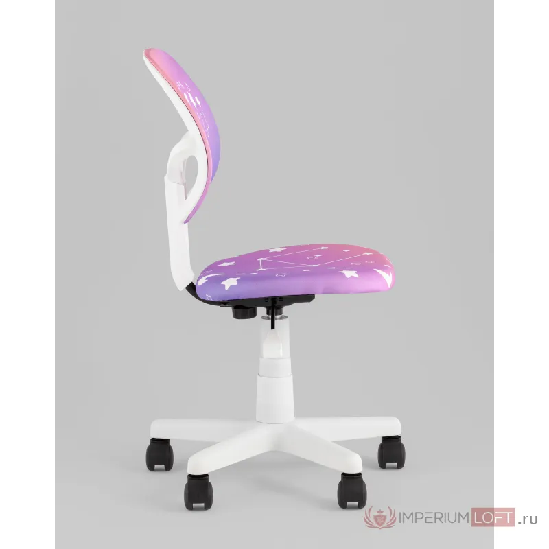 Кресло компьютерное детское ЛОЛО Starry Night пластик белый Stool Group УТ000039085 от ImperiumLoft