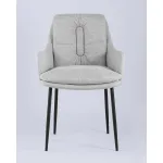 Кресло Саманта рогожка светло-серый 2 шт. Stool Group УТ000037197 от ImperiumLoft