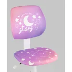 Кресло компьютерное детское ЛОЛО Starry Night пластик белый Stool Group УТ000039085
