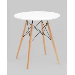 Стол круглый Eames DSW NEW D70 белый Stool Group УТ000038929