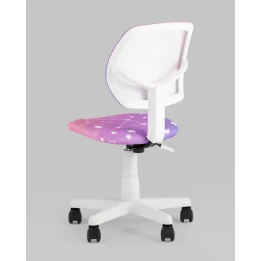 Кресло компьютерное детское ЛОЛО Starry Night пластик белый Stool Group УТ000039085 от ImperiumLoft