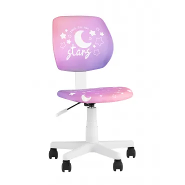 Кресло компьютерное детское ЛОЛО Starry Night пластик белый Stool Group УТ000039085