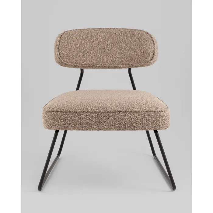 Кресло лаунж Kate бежевый Stool Group УТ000039358 от ImperiumLoft