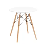 Стол круглый Eames DSW NEW D70 белый Stool Group УТ000038929