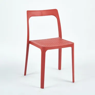 Стул обеденный Marty пластиковый красный Stool Group УТ000039191