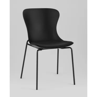 Стул Shaya с подушкой пластик черный Stool Group УТ000040184