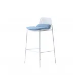 Стул барный Louran с подушкой белый Stool Group УТ000040189