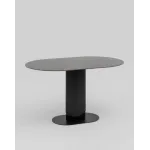 Стол обеденный Mystery 130х80 см чёрный керамика Stool Group УТ000040810