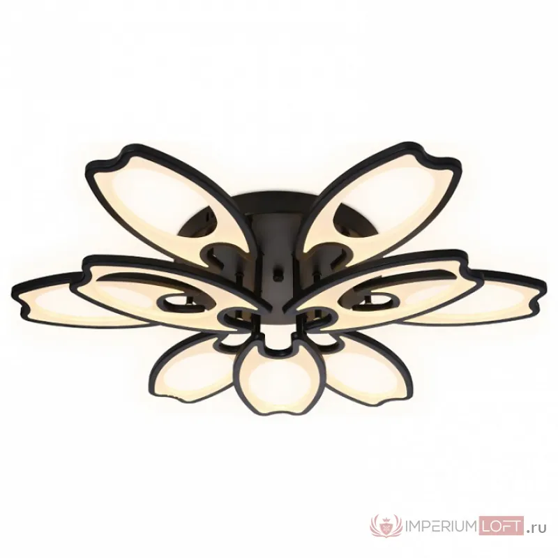Накладной светильник Ambrella Original 4 FA581/6+3 BK черный 162W 700*640*120 (ПДУ РАДИО 2.4G) Цвет арматуры черный Цвет плафонов черный от ImperiumLoft