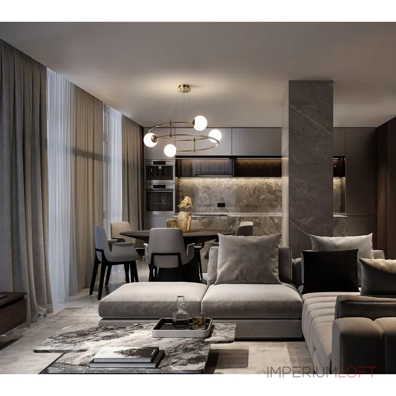 Подвесная люстра Maytoni MOD317PL-04G Подвесная люстра Maytoni MOD317PL-04G