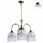 Подвесная люстра Arte Lamp Victoriana A3191LM-3AB Цвет арматуры бронза Цвет плафонов белый от ImperiumLoft