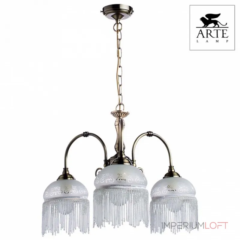 Подвесная люстра Arte Lamp Victoriana A3191LM-3AB 