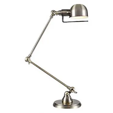 Настольная лампа офисная DeLight Collection Table Lamp KM037T-1S antique brass
