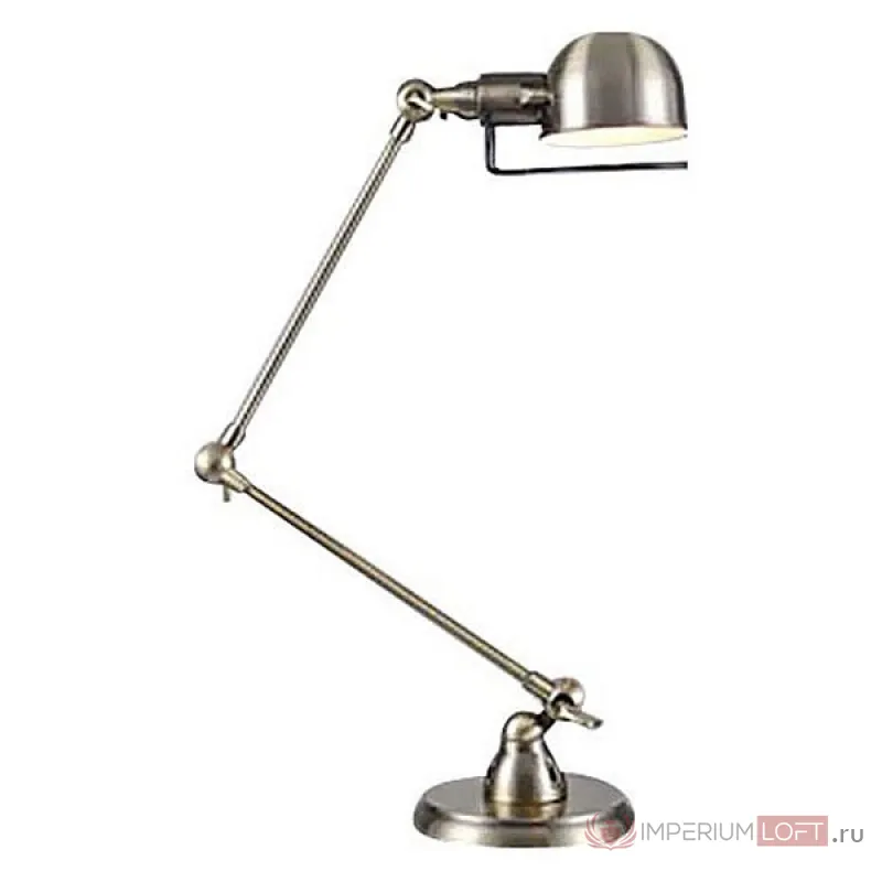 Настольная лампа офисная DeLight Collection Table Lamp KM037T-1S antique brass от ImperiumLoft
