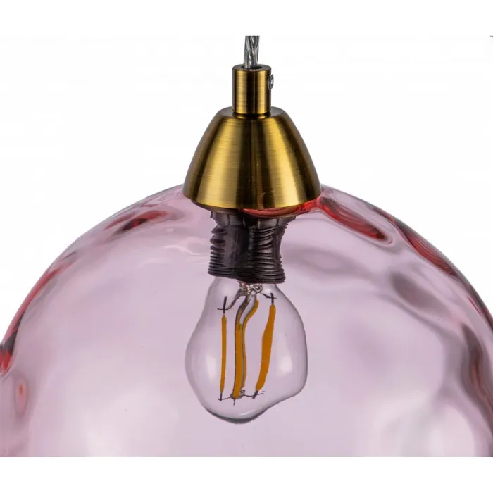 Подвесной светильник Indigo Memoria 11003/1P Pink от ImperiumLoft