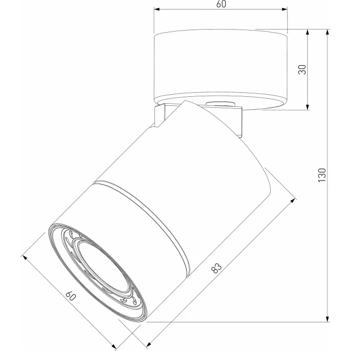 Светильник на штанге Elektrostandard Niro a065462 от ImperiumLoft
