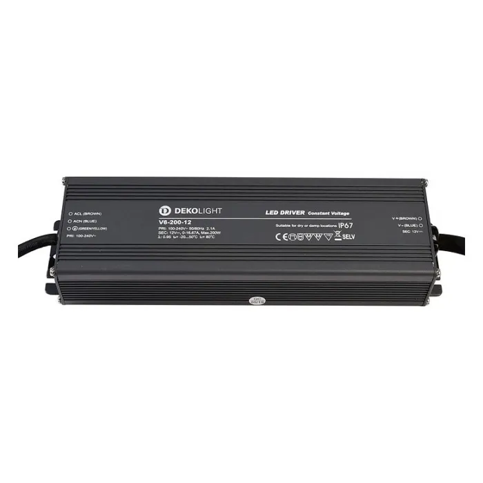Блок питания Deko-Light 872088 Цвет арматуры черный от ImperiumLoft