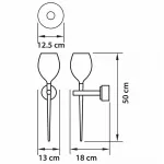 Бра Lightstar Meta D&#039;uovo 807610 Цвет арматуры хром от ImperiumLoft