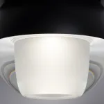 Встраиваемый светильник Arte Lamp Deneb A7249PL-1BK Цвет арматуры Черный Цвет плафонов Серый