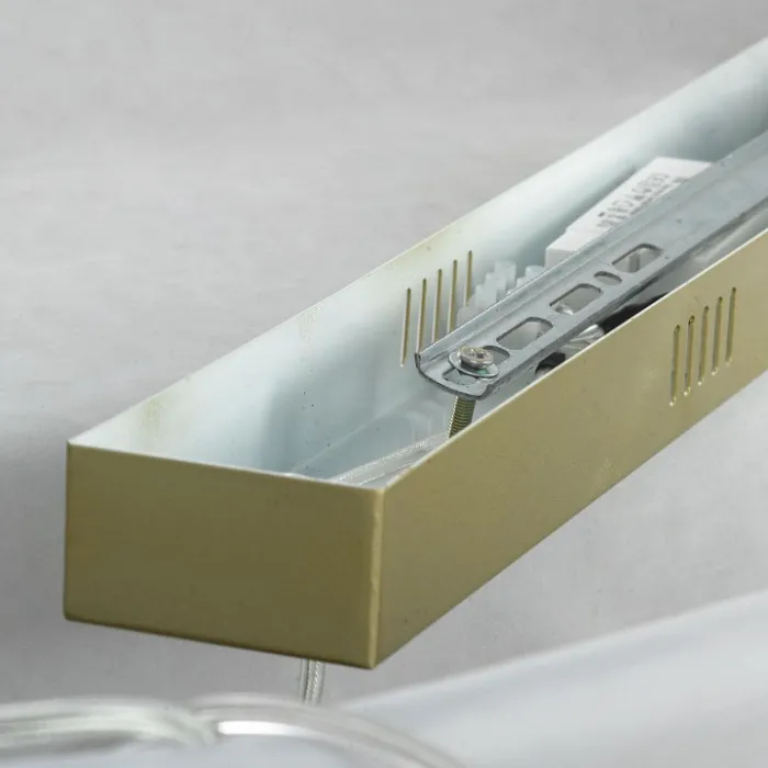 Подвесной светильник Lussole Loft River LSP-8365 Цвет плафонов белый Цвет арматуры золото от ImperiumLoft