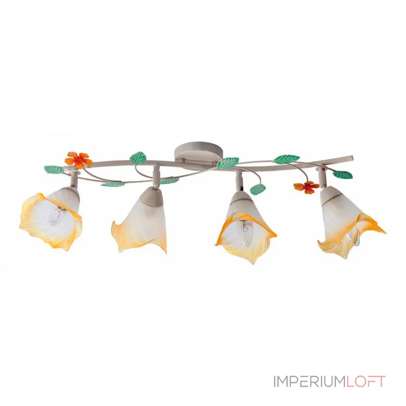 Спот DeMarkt Лето 1 319014404 Цвет плафонов желтый от ImperiumLoft Спот DeMarkt Лето 1 319014404 Цвет плафонов желтый от ImperiumLoft