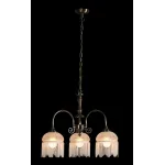 Подвесная люстра Arte Lamp Victoriana A3191LM-3AB Цвет арматуры бронза Цвет плафонов белый от ImperiumLoft