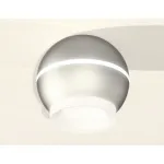 Накладной светильник Ambrella Xs1103 XS1103030 Цвет арматуры серебро Цвет плафонов белый