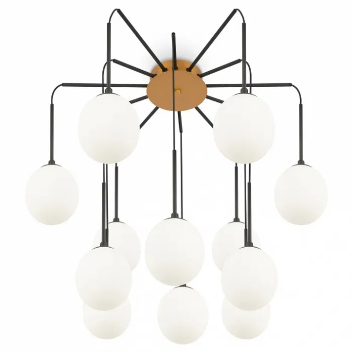 Потолочная люстра Maytoni Branch MOD176PL-12G от ImperiumLoft