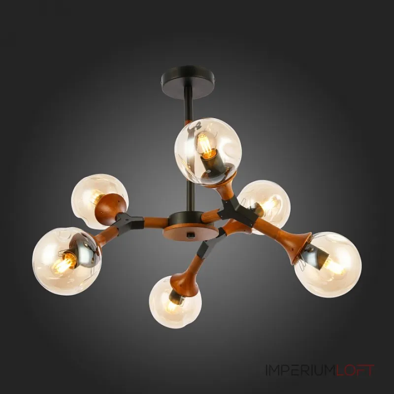 Люстра на штанге EVOLUCE Raquel SLE109402-06 