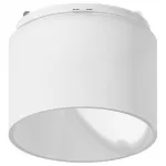 Рамка на 1 светильник Ambrella N717 N7170 FR белый матовый D70*H54mm Out40mm MR16 Цвет арматуры белый
