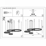 Подвесной светильник ST-Luce Tivoli SL1622.303.04 от ImperiumLoft