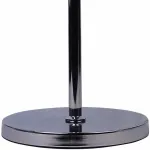 Торшер Arte Lamp Anna maria A4280PN-1CC Цвет арматуры хром Цвет плафонов серый