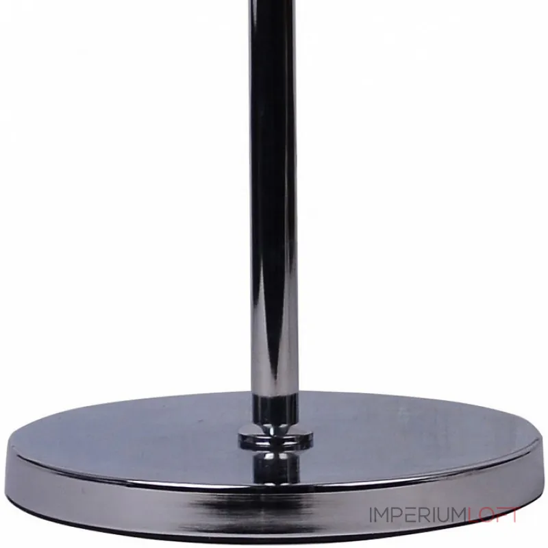Торшер Arte Lamp Anna maria A4280PN-1CC Цвет арматуры хром Цвет плафонов серый