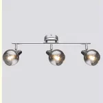 Спот Rivoli Gocce W3 CR Б0038123 Цвет арматуры хром Цвет плафонов серый