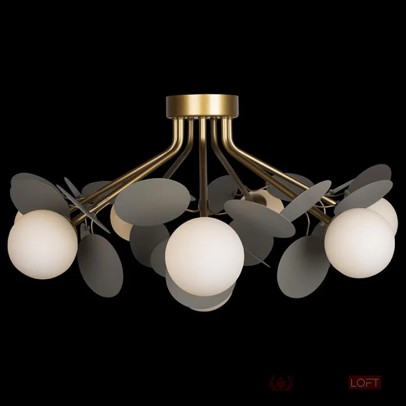 Потолочная люстра Loft it Matisse 10008/8C Grey от ImperiumLoft