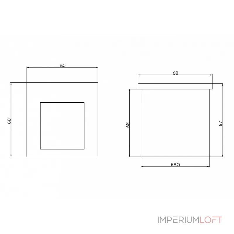 Встраиваемый светильник Maytoni Arca O038-L3B от ImperiumLoft Встраиваемый светильник Maytoni Arca O038-L3B от ImperiumLoft