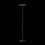 Торшер Ideal Lux Colonna COLONNA PT4 NERO Цвет арматуры черный Цвет плафонов черный от ImperiumLoft