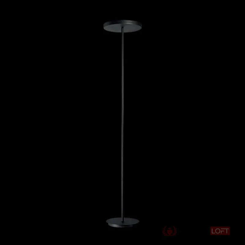 Торшер Ideal Lux Colonna COLONNA PT4 NERO Цвет арматуры черный Цвет плафонов черный от ImperiumLoft