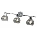 Спот Rivoli Gocce W3 CR Б0038123 Цвет арматуры хром Цвет плафонов серый