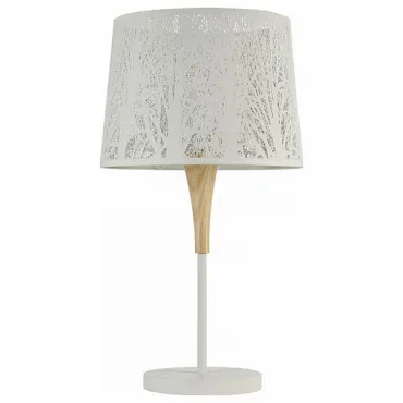 Настольная лампа декоративная Maytoni Lantern MOD029-TL-01-W Цвет арматуры белый Цвет плафонов белый