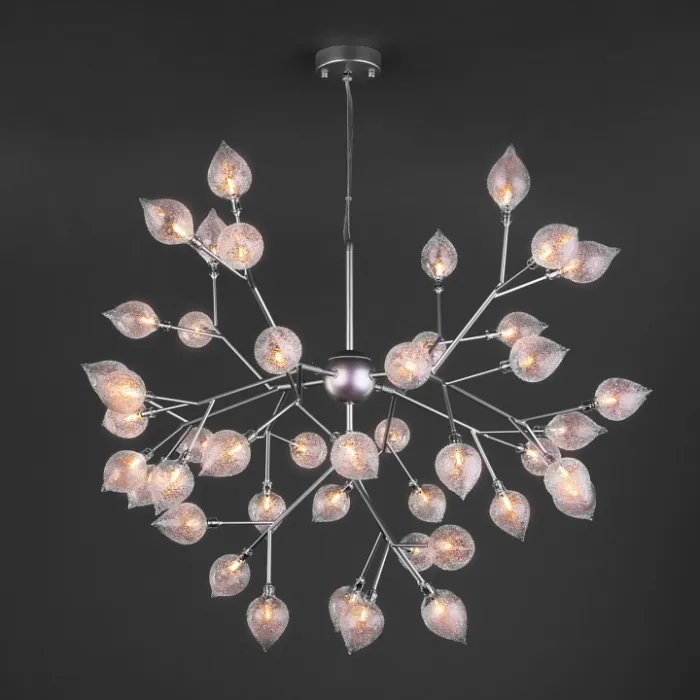 Подвесная люстра Bogate's Boccio 547 Цвет арматуры серебро Цвет плафонов прозрачный от ImperiumLoft