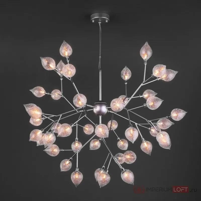 Подвесная люстра Bogate's Boccio 547 Цвет арматуры серебро Цвет плафонов прозрачный от ImperiumLoft