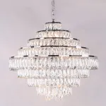 Подвесная люстра Newport 10120 10125+14/C Цвет арматуры хром Цвет плафонов прозрачный от ImperiumLoft
