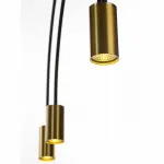 Подвесной светильник Loft it Volta 5043-3 Цвет арматуры черный Цвет плафонов бронза от ImperiumLoft