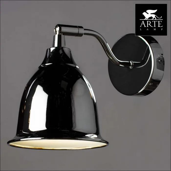 Бра Arte Lamp Campana A9557AP-1CC Цвет арматуры хром Цвет плафонов хром от ImperiumLoft