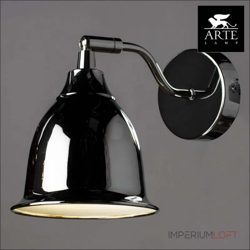 Бра Arte Lamp Campana A9557AP-1CC Цвет арматуры хром Цвет плафонов хром