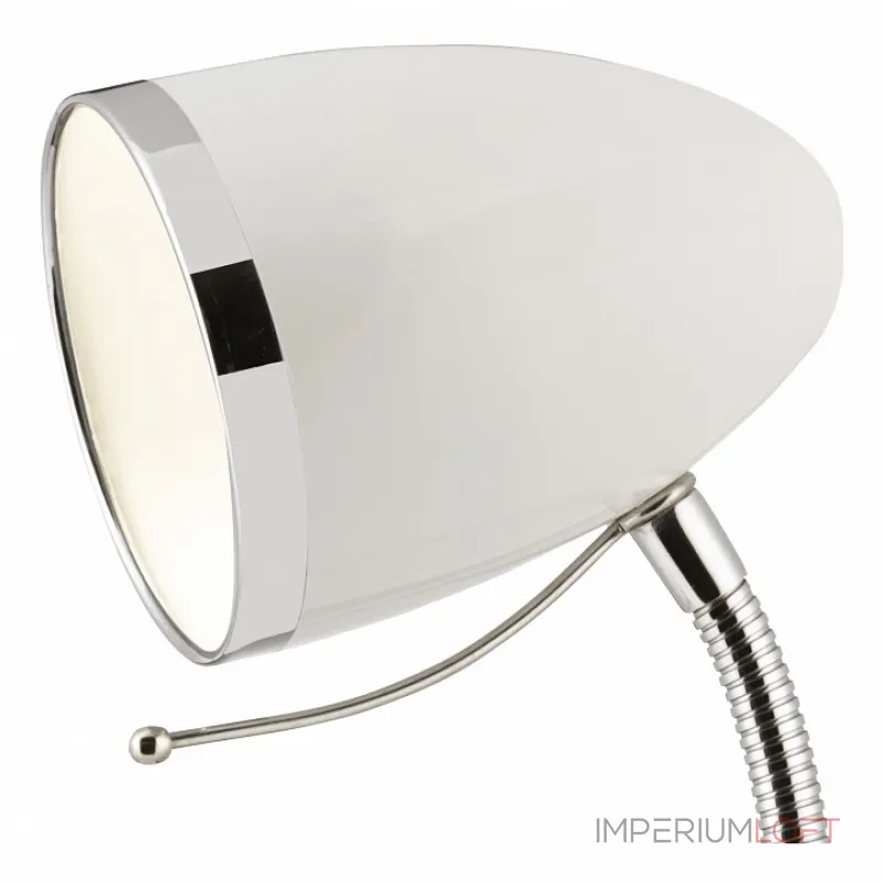 Настольная лампа офисная Arte Lamp Cosy A6155LT-1WH Цвет арматуры хром Цвет плафонов хром от ImperiumLoft Настольная лампа офисная Arte Lamp Cosy A6155LT-1WH Цвет арматуры хром Цвет плафонов хром от ImperiumLoft